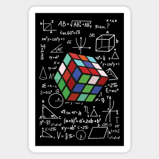 Math problem Rubik Rubics Cube Magnet